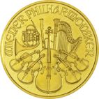 1/10 oz Austria Gold Philharmonic BU (Random Year) customary in banking