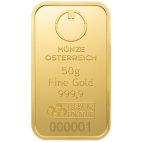 50g Austria Gold M&uuml;nze &Ouml;sterreich Minted customary in banking