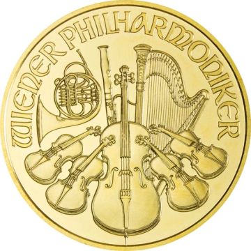 2008 1 oz Austria Gold Vienna customary in banking