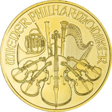2017 1 oz Austria Gold Vienna customary in banking