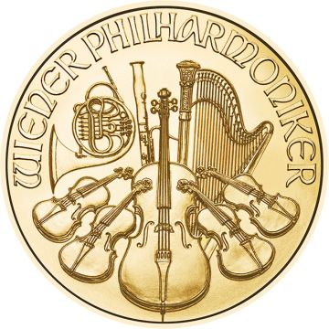 2026 1/10 oz Austria Gold Philharmonic BU Freshly minted