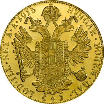 13.77g Austria Gold 4 Dukat New Goods