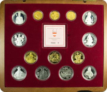 1996 72g Austria Gold Millennium Series PP