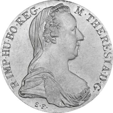 23.39g Austria Silver Maria Theresia Taler Circulating goods