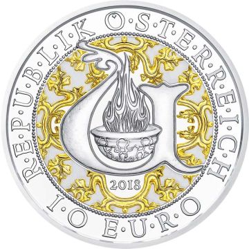 2018 1/2 oz Austria Silver 2018 1/2 oz Austria Silver Uriel PP PP