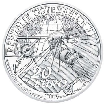 2019 20.74g Austria Silver The Era of Motor Flight PP
