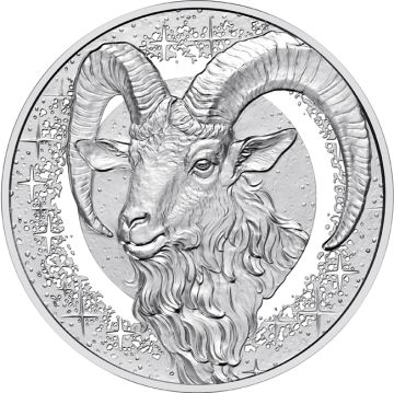 2025 20.74g Austria Silver 2025 22.42gm Austria  Capricorn Coin PP 20 Euro PP