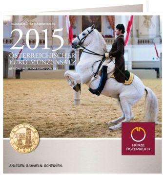 2015 Austria Copper-Nickel 2015 Austria Copper-Nickel Coinset PN PN