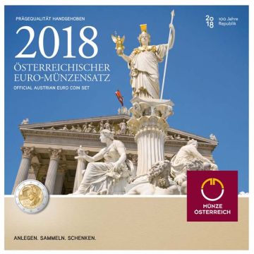 2018 Austria Copper-Nickel 2018 28gm Austria Copper-Nickel Starter Set PN PN