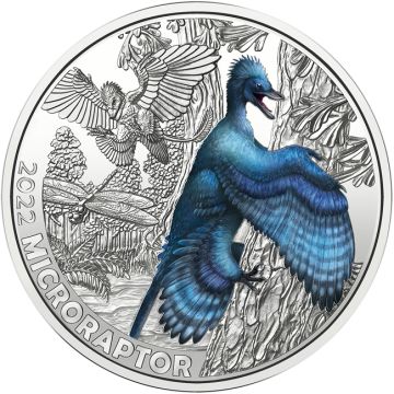 2022 Austria Copper-Nickel Microraptor Gui PN