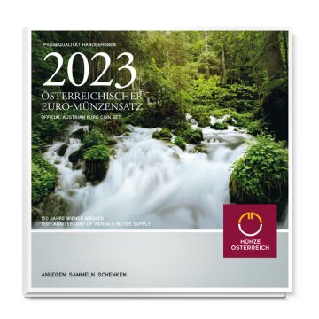 2023 Austria Copper-Nickel 2023 28gm Austria Copper-Nickel Course set PN PN