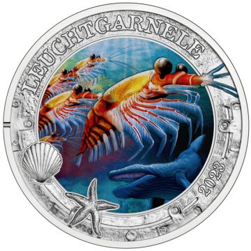 2023 Austria Copper-Nickel 2023 20gm Austria Copper-Nickel Arctic Krill 3 EUR PN