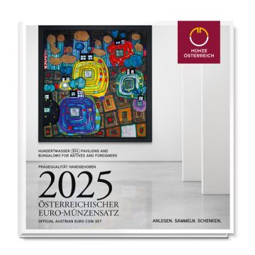 2025 Austria Copper-Nickel 2025 28gm Austria Copper-Nickel Course set PN PN