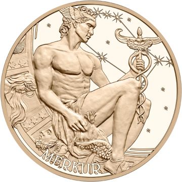 2026 Austria Bronze 2026 22gm Austria Calendar Medal in Bronze UN