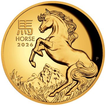 2026 1 oz Australia Gold Year of the Horse PP
