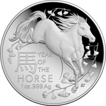 2026 1 oz Australia Silver 2026 1oz Australia Silver Lunar Horse Coin PP