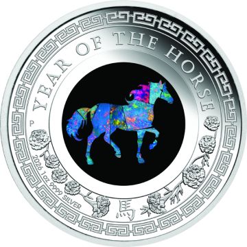 2026 1 oz Australia Silver Lunar Year of the Horse PP