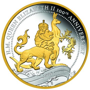 2026 1 oz Australia Silver Queen Elizabeth II PP