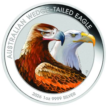 2026 1 oz Australia Silver Australian Wedge-Tailed Eagle PP