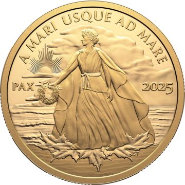 2025 1 oz Canada Gold 2025 1 oz Canada Gold Peace Dollar PP PP