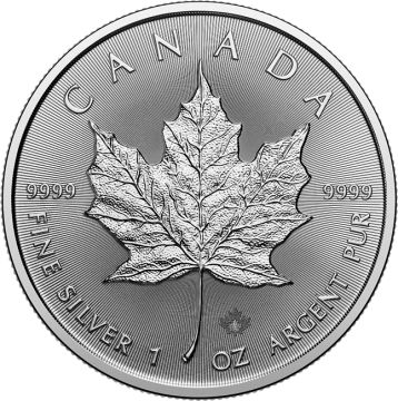 2026 1 oz Canada Silver Maple Leaf Freshly minted