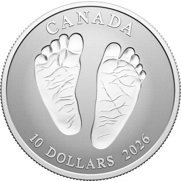 2026 15.86g Canada Silver Welcome to the World! Fine  Coin RP