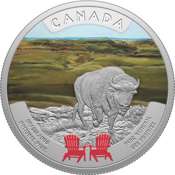 2026 31.38g Canada Silver Canada’s National Park– Grasslands PP
