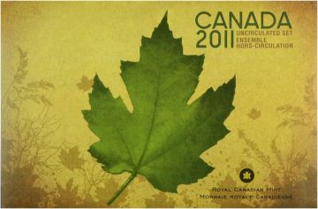 2011 Canada Copper-Nickel 2011 33.55gm Canada Copper-Nickel Coin Set UN UN