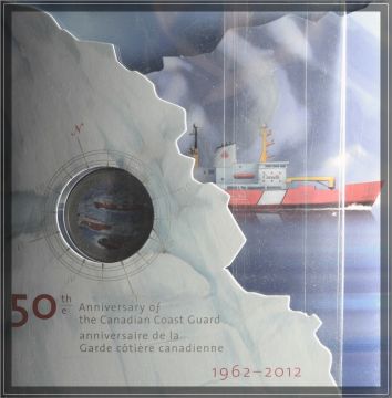 2012 Canada Copper-Nickel 50 Years Canadian Coast Guard UN