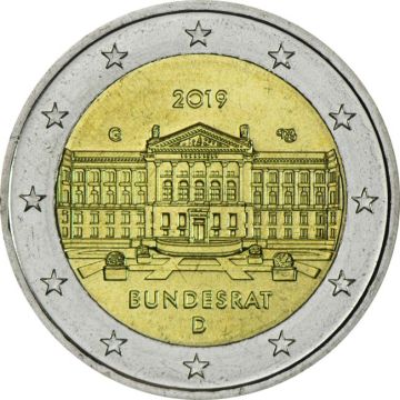 2019 Germany Copper-Nickel Federal Council UNC