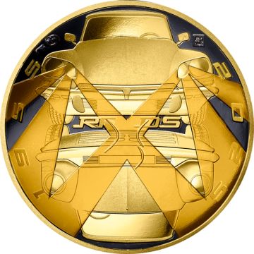 2025 1/10 oz France Gold French Citroën DS Automobiles PP