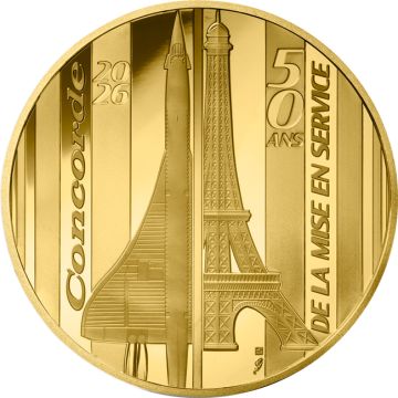 2026 1 oz France Gold Concorde PP