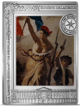 2023 22.18g France Silver Masterpieces of the Museums - Leading the People PP
