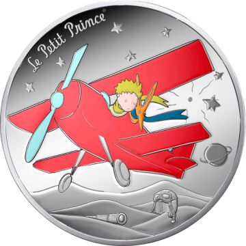2026 22.18g France Silver The Little Prince - Plane PP