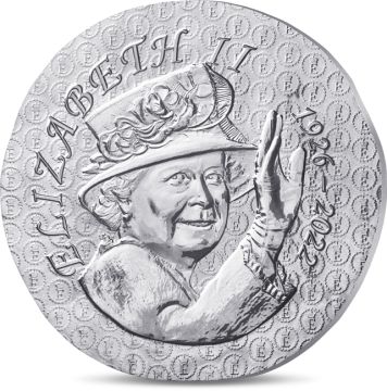 2026 22.18g France Silver Queen Elizabeth II PP