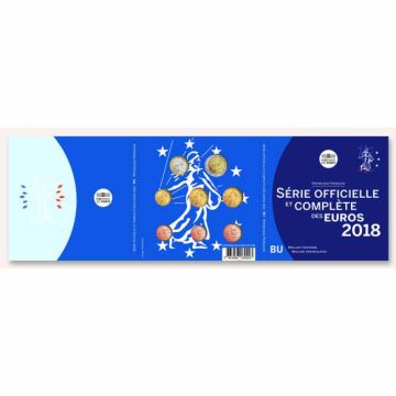 2018 France Copper-Nickel 2018 42.92gm France Copper-Nickel Course Set BU