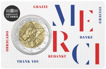 2020 France Copper-Nickel Medical Research (Thank you) UNC