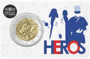 2020 France Copper-Nickel Medical Research (Heroes) UNC