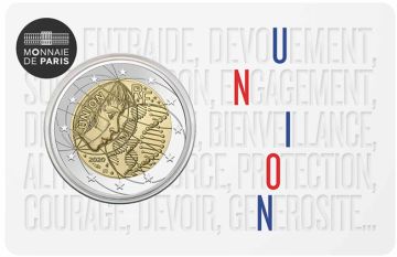 2020 France Copper-Nickel Medical Research (Union) UNC