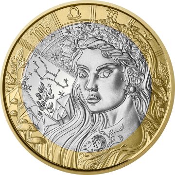 2026 France Copper-Nickel Astrological signs - Virgo 5€ Coin UN