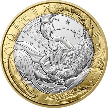 2026 France Copper-Nickel Astrological signs - Scorpio 5€ Coin UN