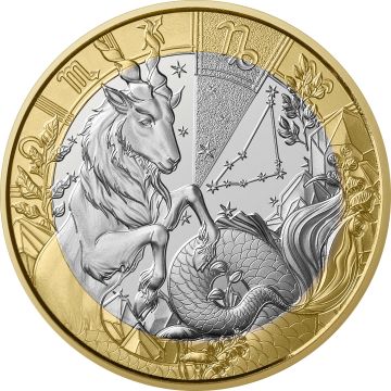 2026 France Copper-Nickel Astrological signs - Capricorn 5€ Coin UN
