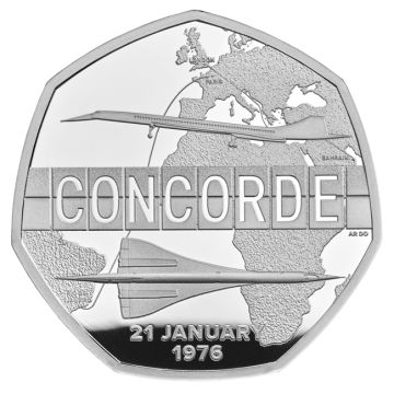 2026 7.40g Great Britain Silver Concorde Celebration PP