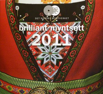 2011 Norway Copper-Nickel Kursset Souvenir UN
