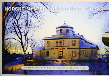 2011 Norway Copper-Nickel 2011 12.5gm Norway Copper-Nickel Kursset UN UN