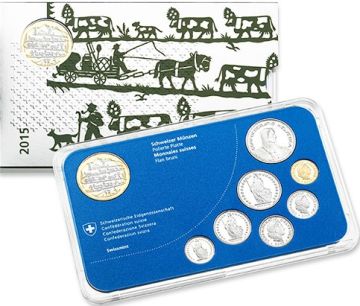 2015 Switzerland Copper-Nickel Course Set PP