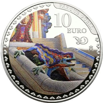 2026 24.98g Spain Silver Parque Guell PP