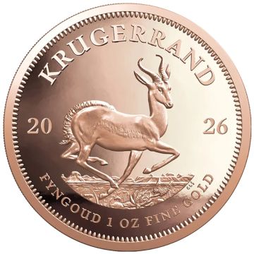 2026 1 oz South Africa Gold Krugerrand PP