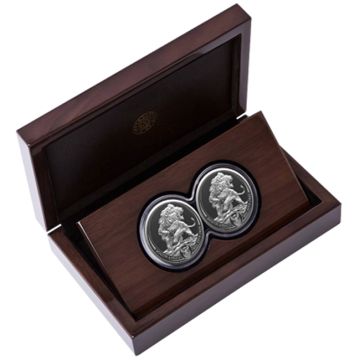 2025 2 oz South Africa Silver Big Five III - Lion PP
