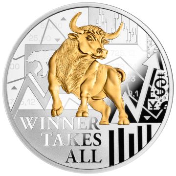 2025 17.48g Cameroon Silver WINNER TAKES ALL PP